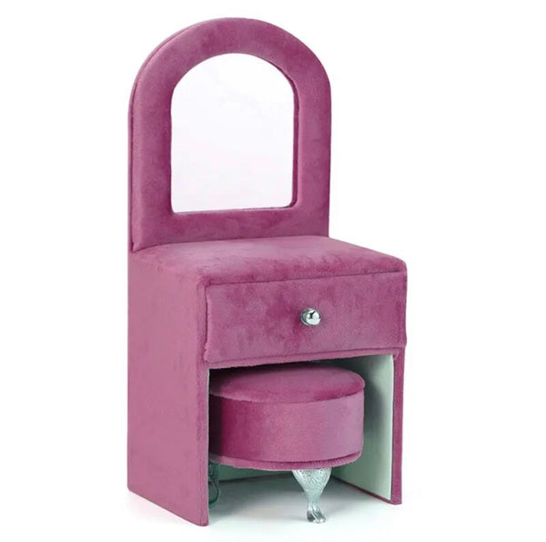 Fuchsia Vanity Jewelry Box