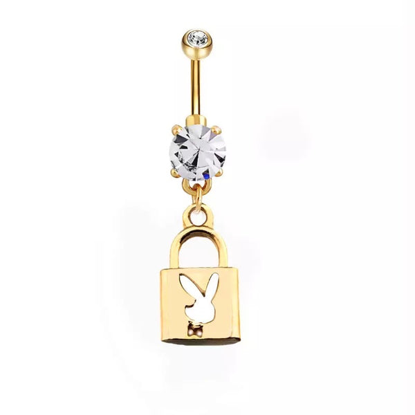 Bunny Lock Belly Ring