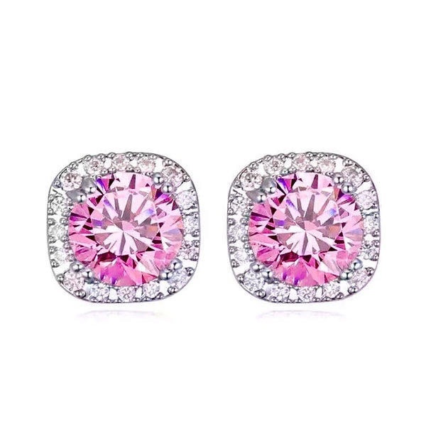 Classic Princess Studs | Pink